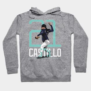 Luis Castillo Seattle Bold Number Hoodie